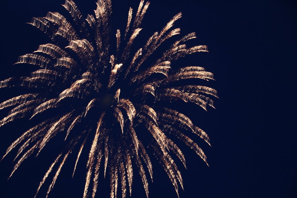 4th of July Fireworks over Provincetown Harbor