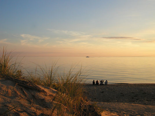 Herring Cove Beach, sunset