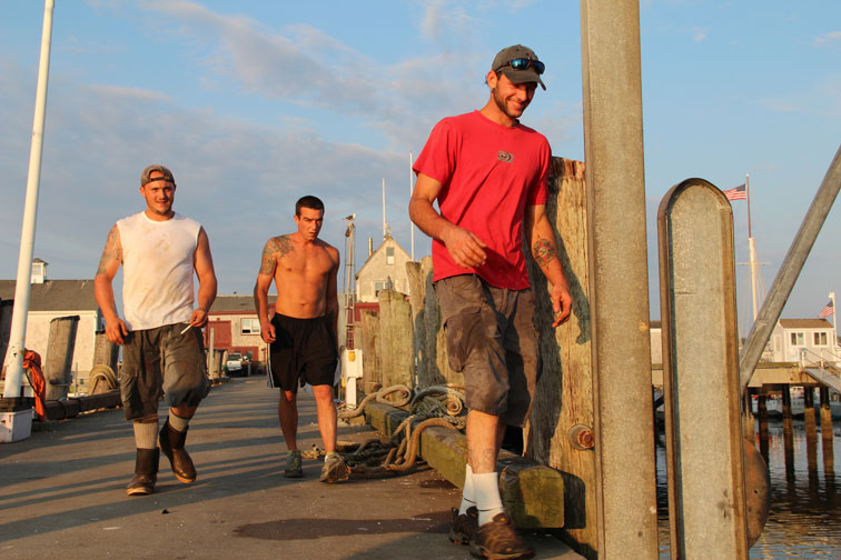 July 17, 2012 Provincetown Harbor, MacMillan Pier: Going Fishing