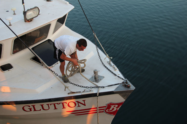 July 17, 2012 Provincetown Harbor, MacMillan Pier: Going Fishing