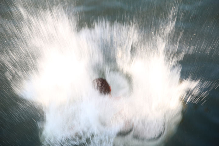 Summer in Provincetown, Diving from MacMillan Pier