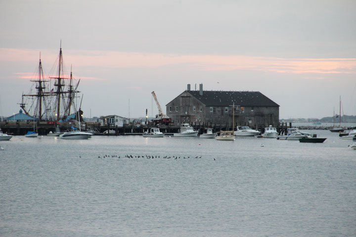 July 27, 2012 - Sunrise at the Boatslip, Provincetown