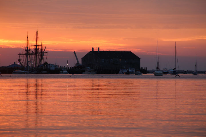 July 27, 2012 - Sunrise at the Boatslip, Provincetown