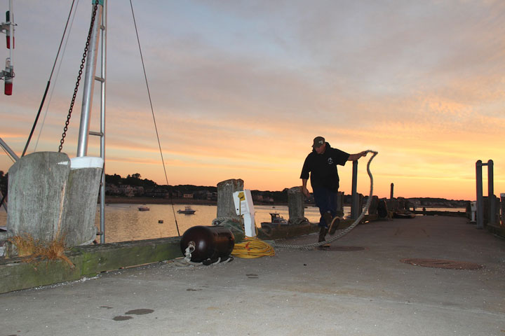 July 31, 2012 New day in Provincetown, MacMillan Pier