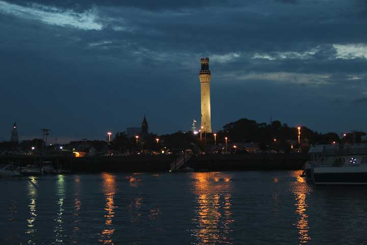 Light reflections on the Harbor's water...