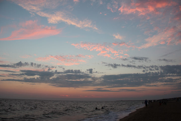 Cape Cod National Seashore Park, Herring Cove Beach, 8/12/2012 Sunset