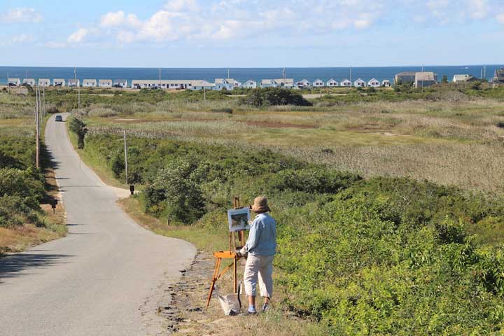 Photograph by Ewa Nogiec, Painting Beach Point