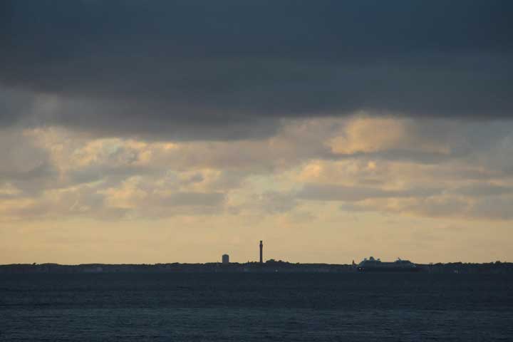 Photograph by Ewa Nogiec, Sunset over Provincetown Harbor