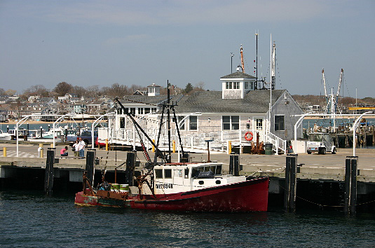 Provincetown Harbor, Fishing Boats