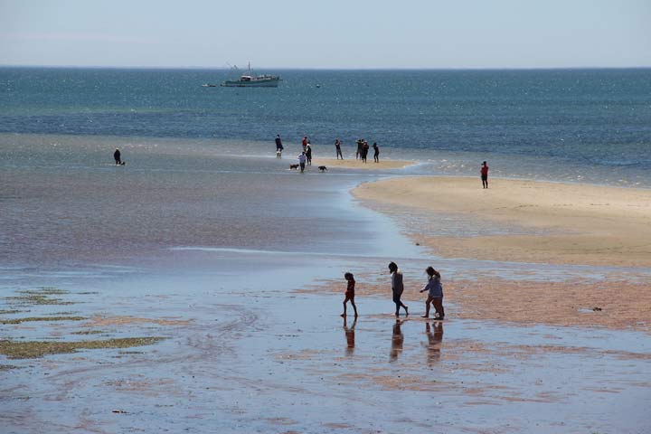 Provincetown East End beach... low tide 