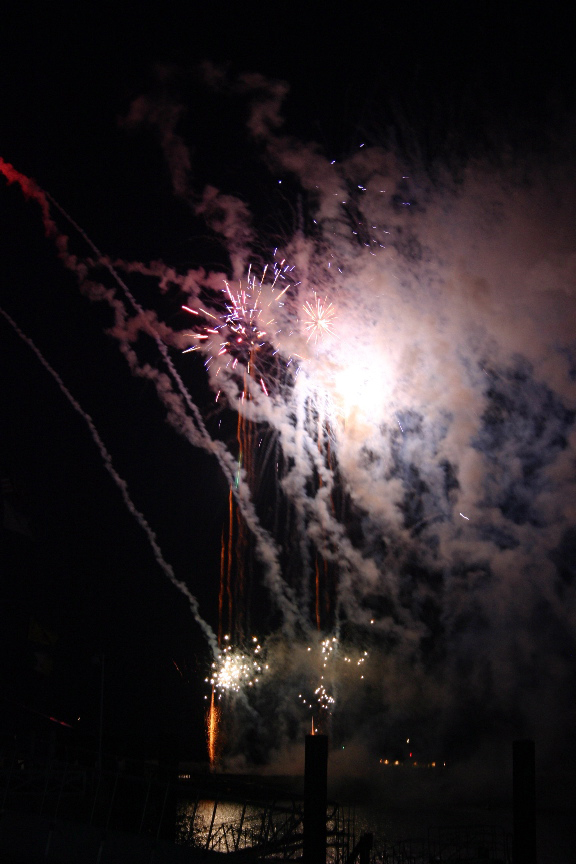 Provincetown Fireworks, 4th July, MacMillan Pier