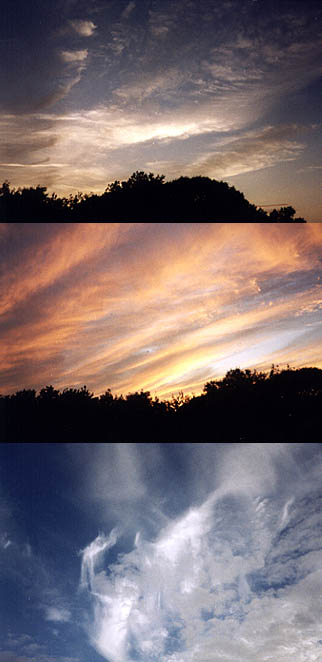 September sky in Provincetown